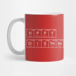 Elementary message: Happy Christmas Mug